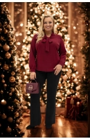 M46218 BLUZKA AMELIA BORDOWA